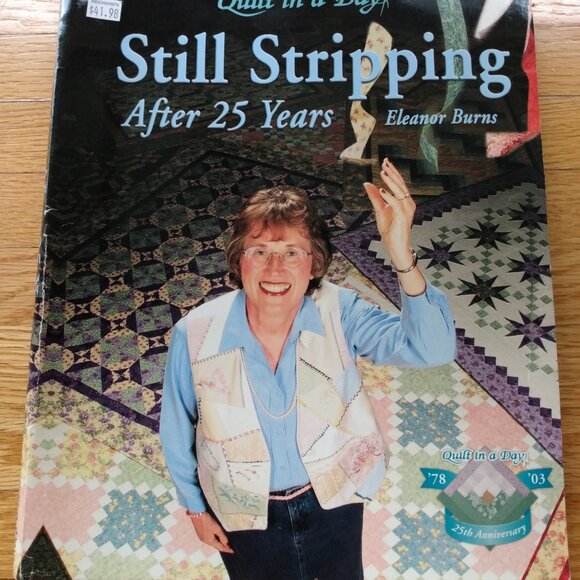 Quilting Pattern Book "Still Stripping" by Eleanor Burns Quilt in a Day - Picture 2 of 11